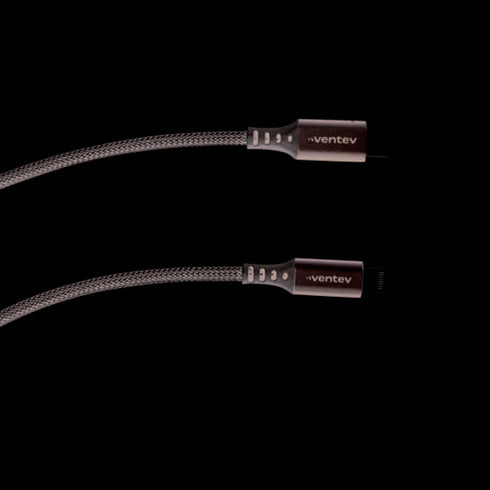 Ventev ChargeSync Alloy USB-C to Lightning Cable 10ft AC10STL256520